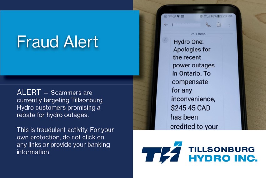 fraud alert re rebates